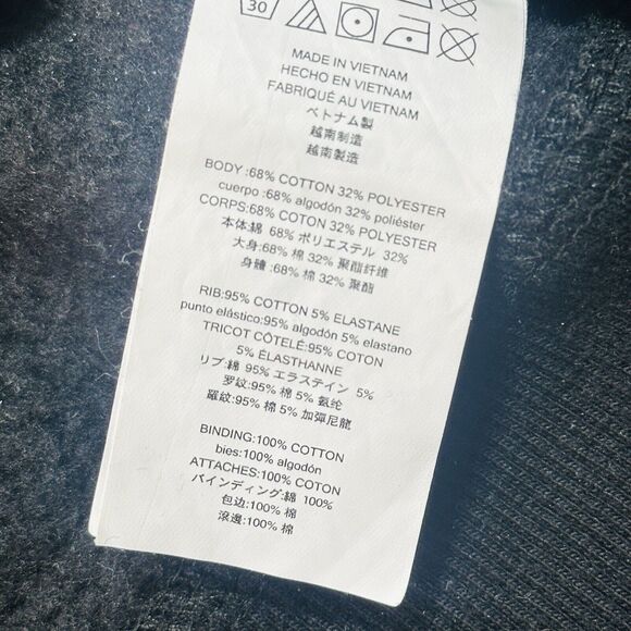 Michael Kors Sweatshirt Men’s Sz.X-Large Black White Pullover Crew Neck - Picture 4 of 9